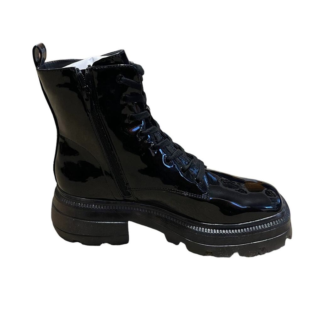Katy Perry Size 10 NEW in Box Womens Black The Geli Combat Boots - Picture 5 of 12